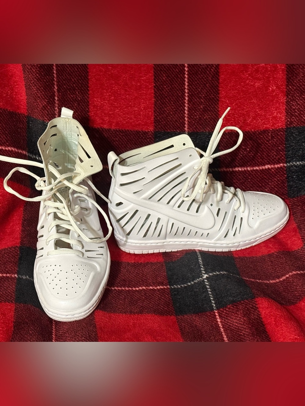 NWOT Nike Joli Sky High Wedge Dunk 2.0 Women’s Sneaker Shoes Sz 8
